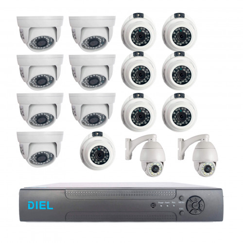 Kit Completo de Videovigilancia 16...