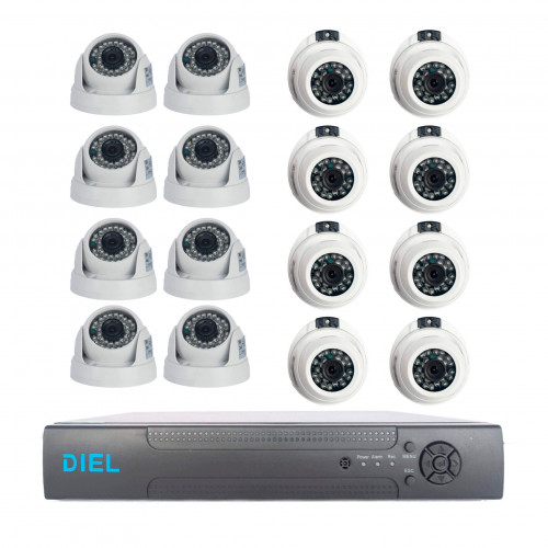 Kit CCTV Profesional 16 Cámaras HD 20...