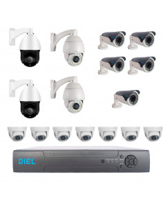 Kit CCTV Profesional 16...
