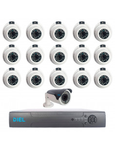 Kit CCTV Profesional 16...