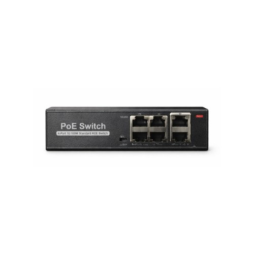 SWITCH POE 4 PUERTOS BCM-EF1006P DIEL