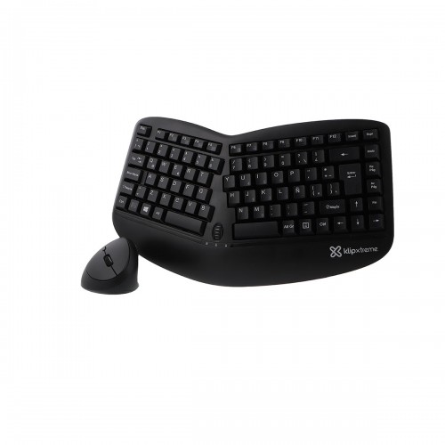 Klip Xtreme Keyboard and mouse set Spanish Wireless 2.4 GHz
