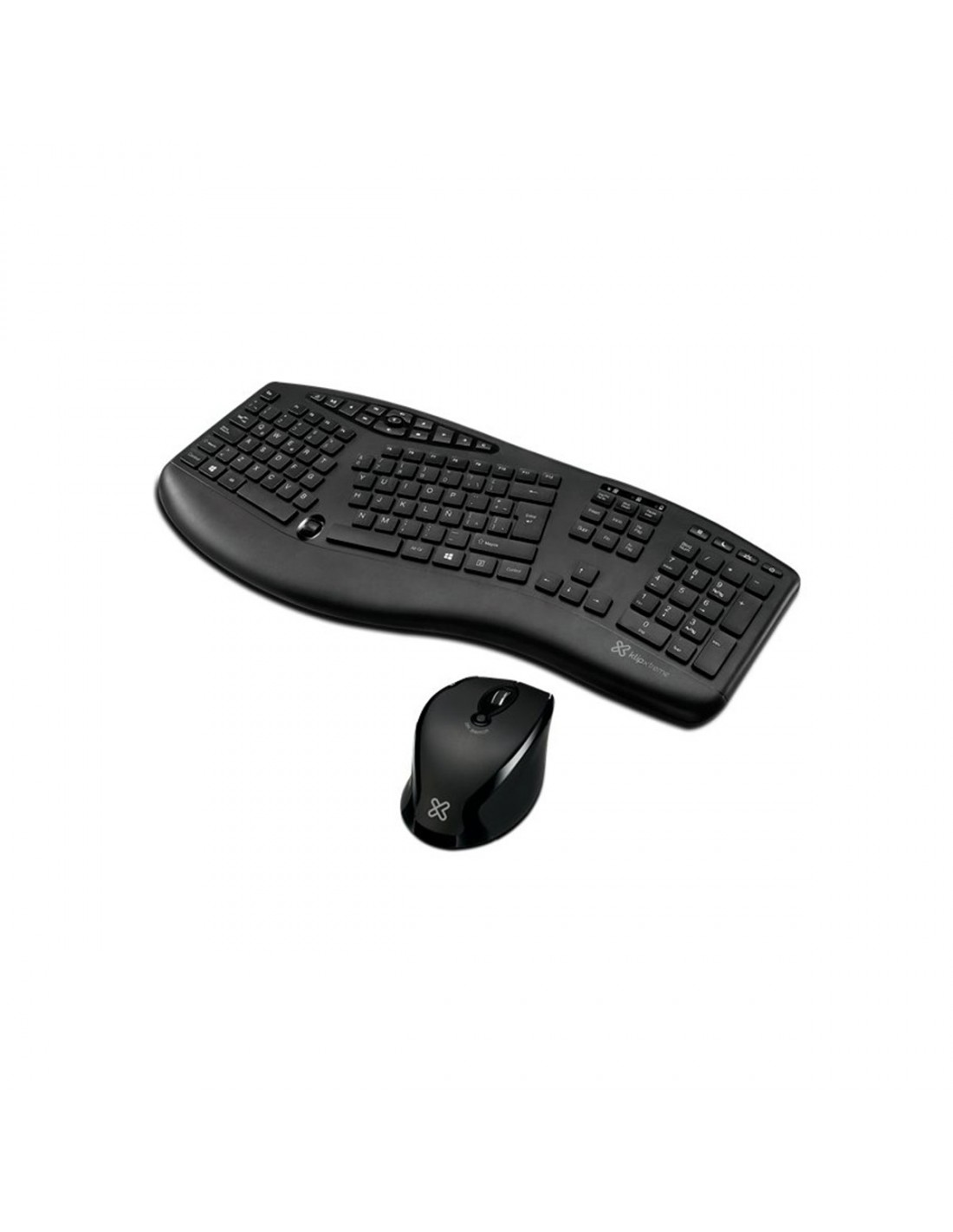Klip Xtreme Keyboard and mouse set Spanish Wireless 2.4 GHz