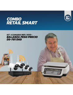 Combo Retail Smart - Kit 4...
