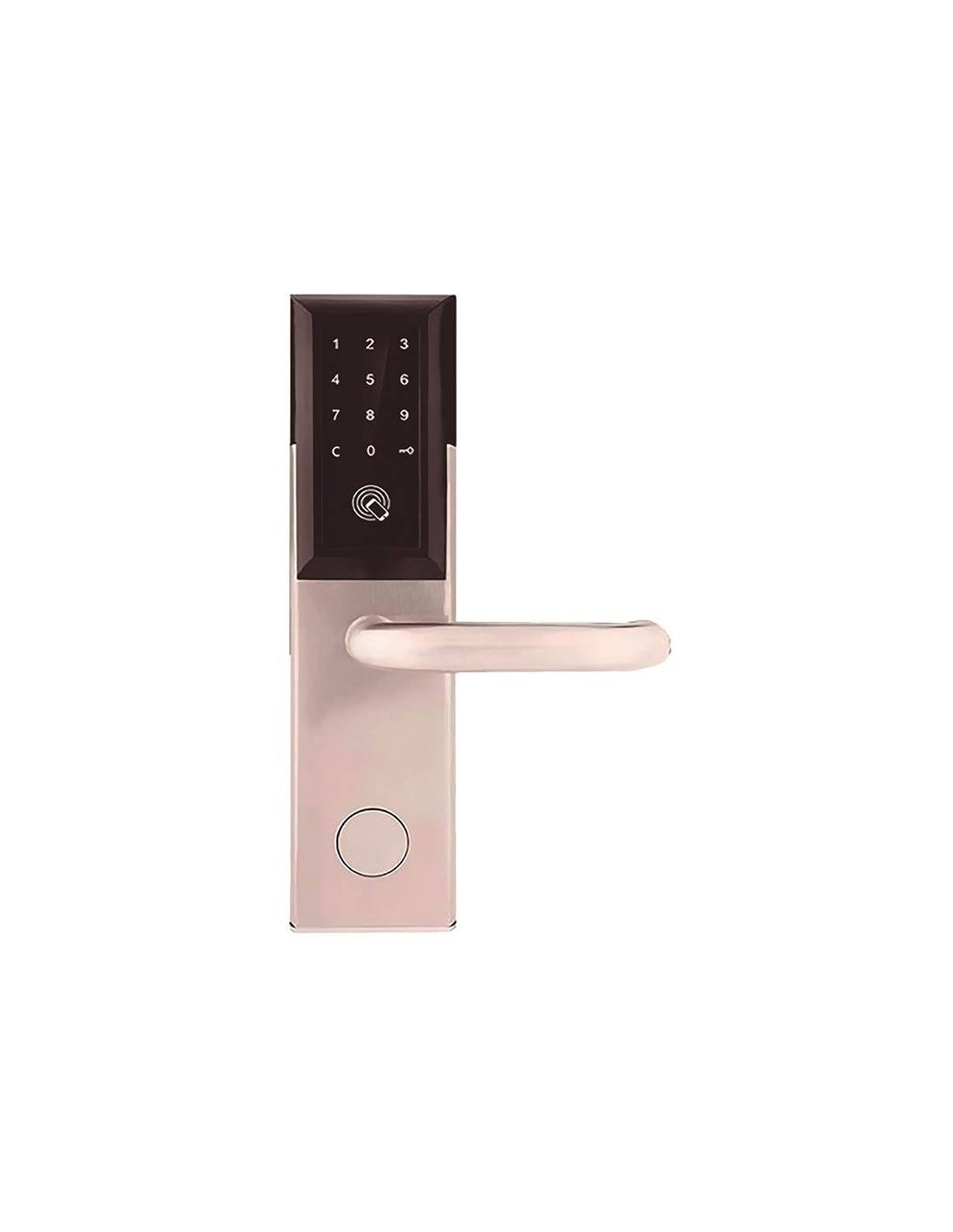 Cerradura inteligente con bluetooth, tarjeta, llave, código OS8810BLE DIEL  IZQUIERDA