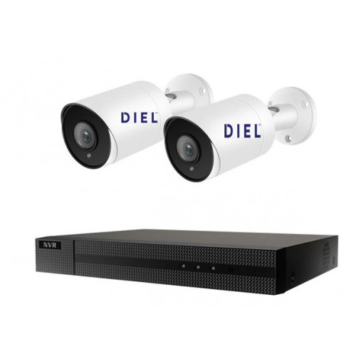 Kit de 2 Cámaras de video vigilancia...