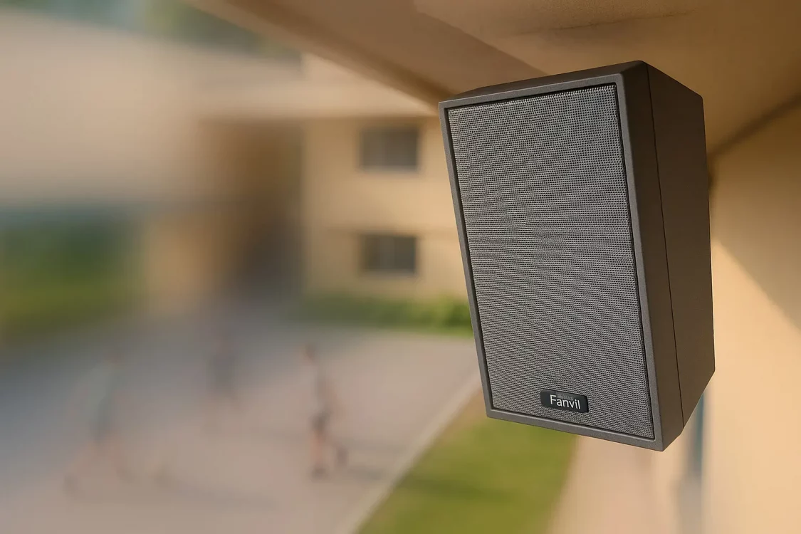 Parlante IP A212 para voceo en edificios y áreas comunes