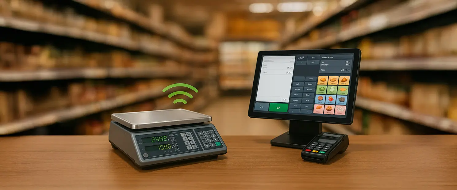 balanza conectada al POS