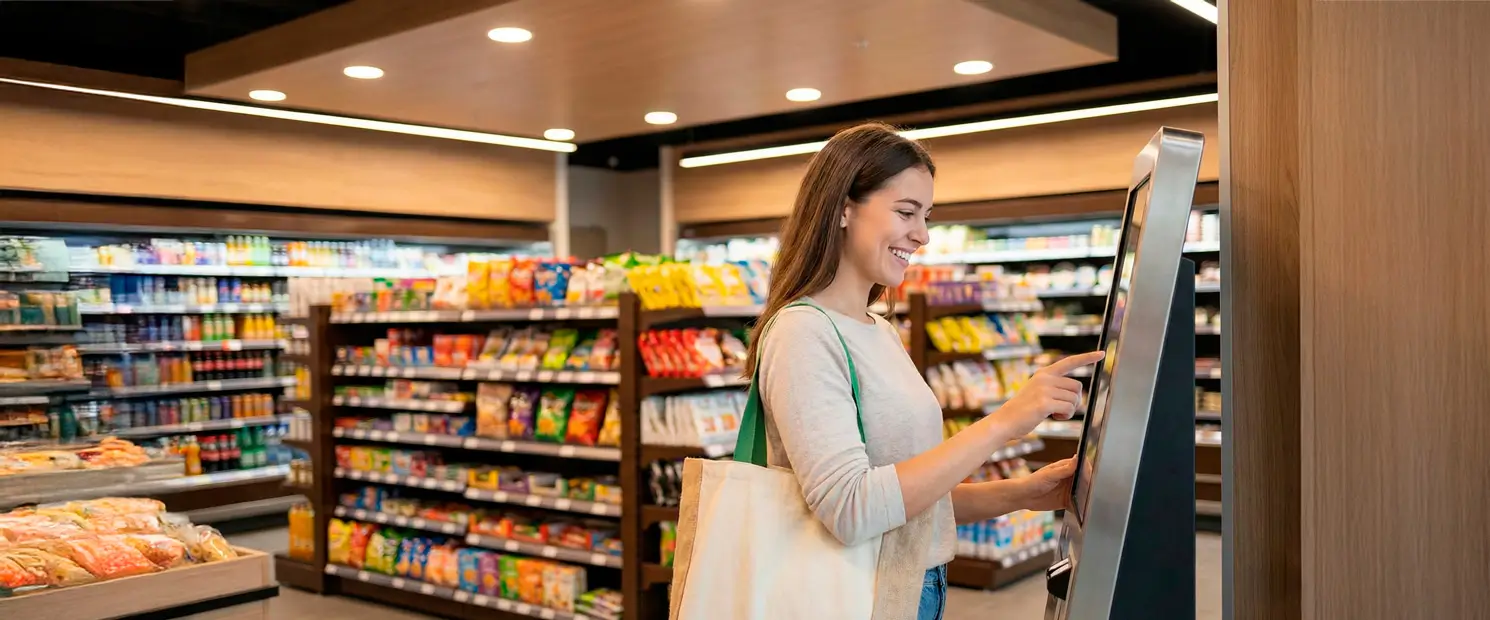 Autoservicio para tiendas de conveniencia