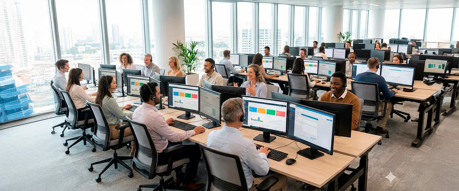 Contact center omnicanal con IA